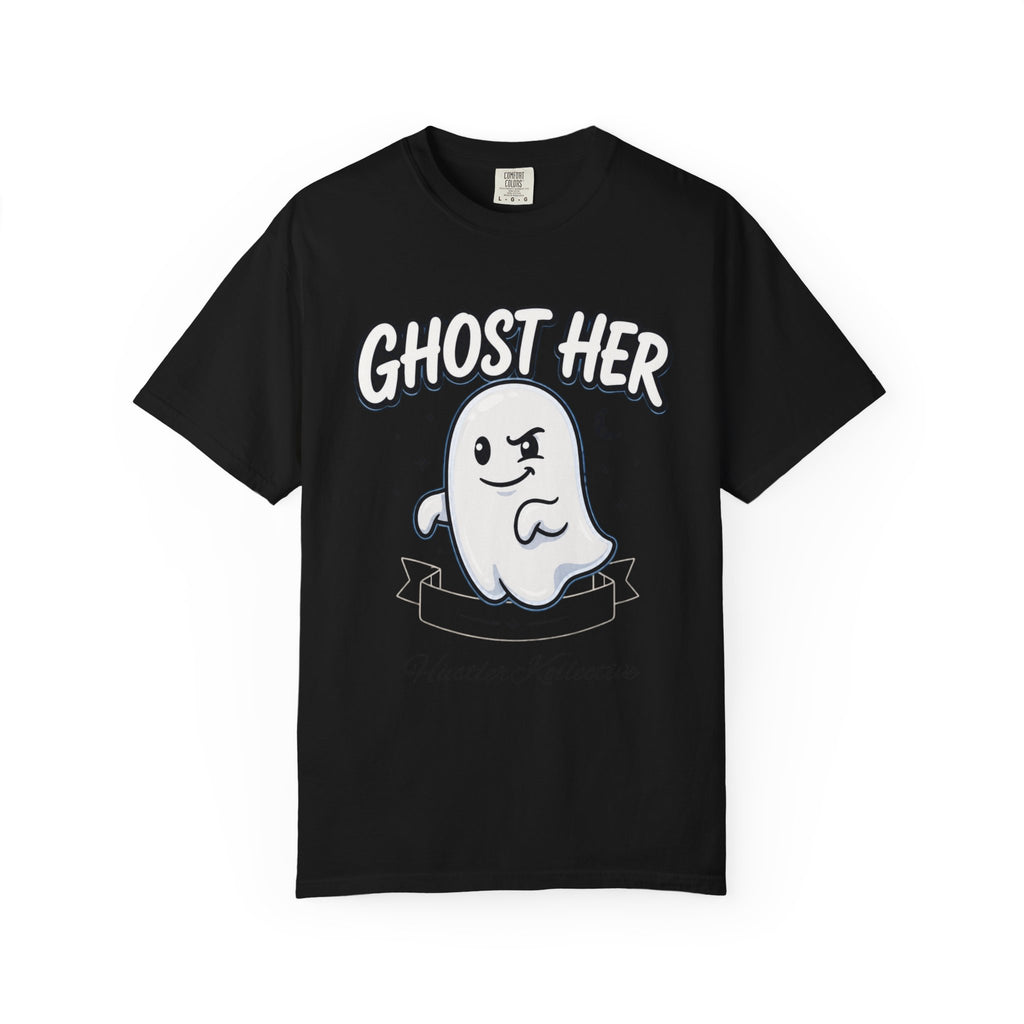 Ghost Her Graphic T-Shirt — Playful Halloween Tee