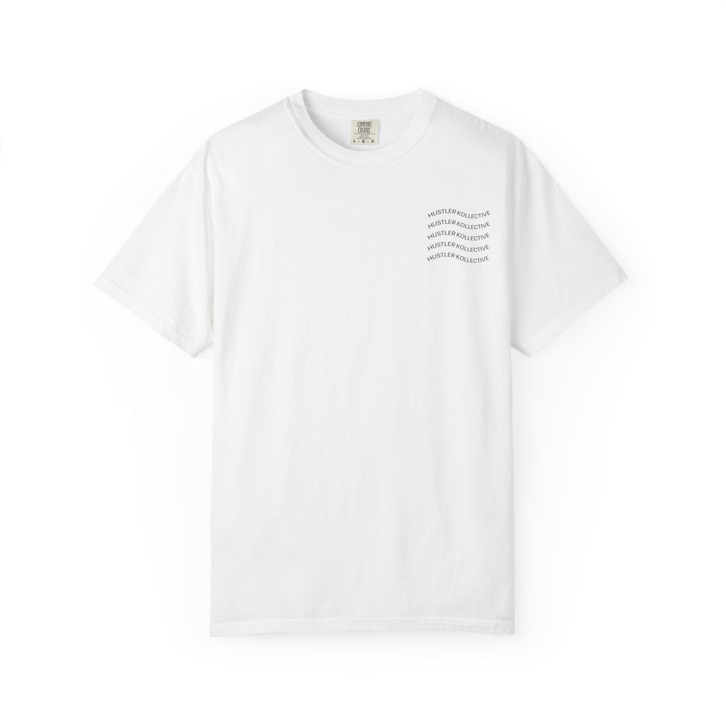 T‑Shirt — "No Turning Back" Rearview Mirror Skull Graphic