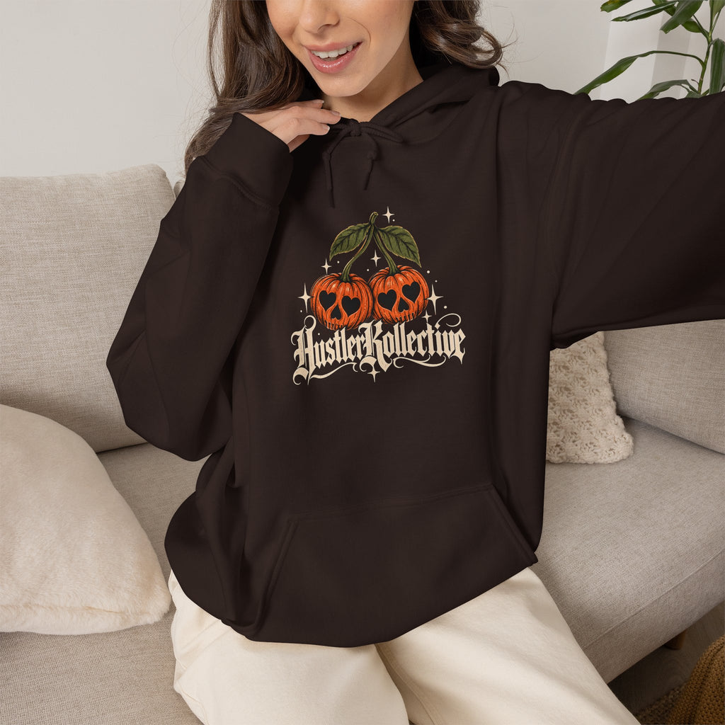 Pumpkin heart eyes -Hooded Sweatshirt