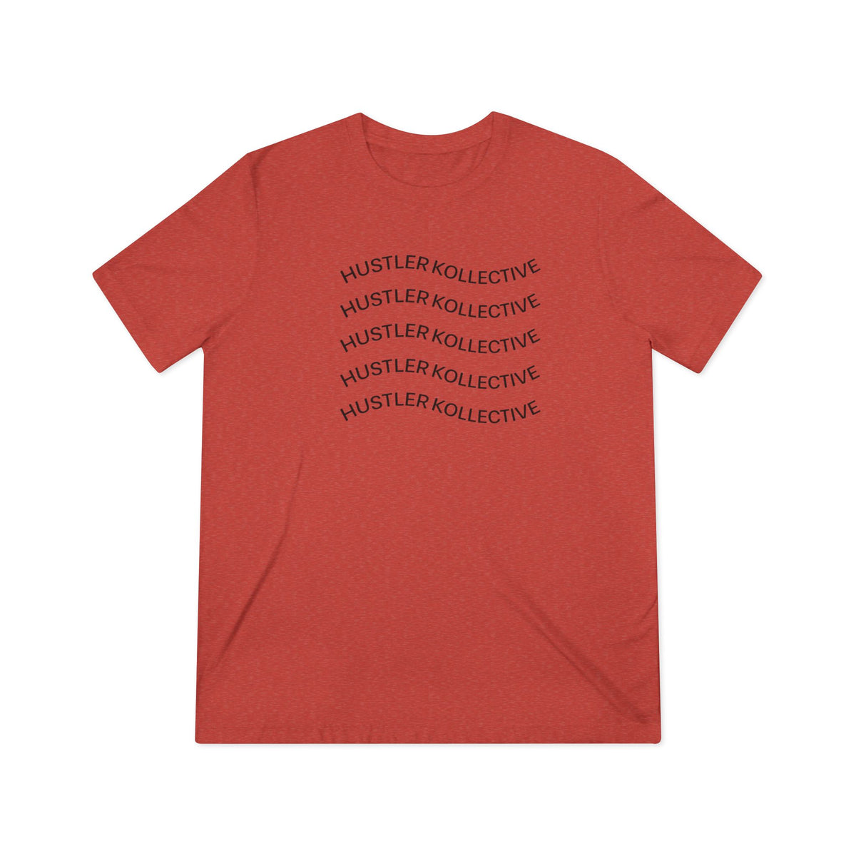 Wavy Minimalist Graphic Tee — Subtle Wave Line Design