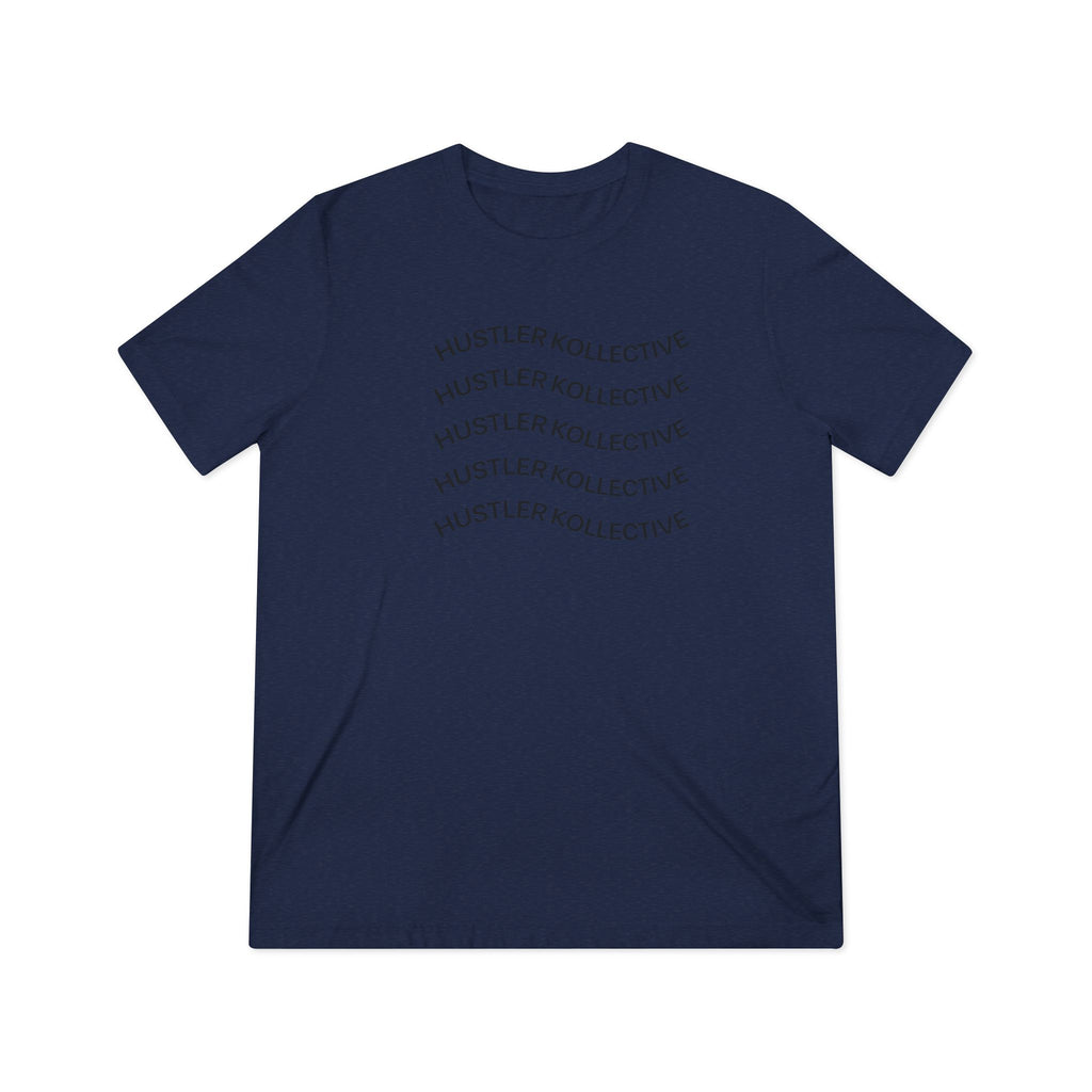 Wavy Minimalist Graphic Tee — Subtle Wave Line Design