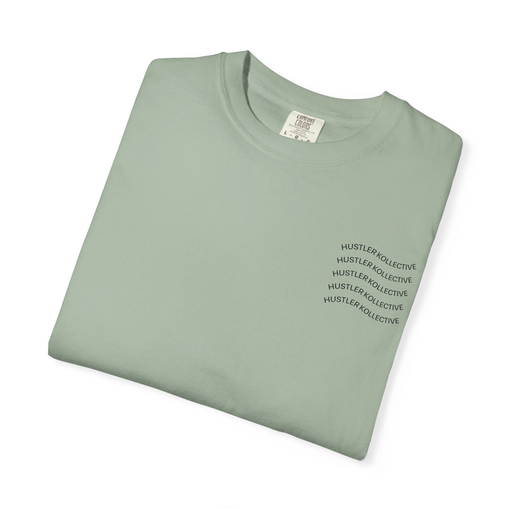 T‑Shirt — "No Turning Back" Rearview Mirror Skull Graphic