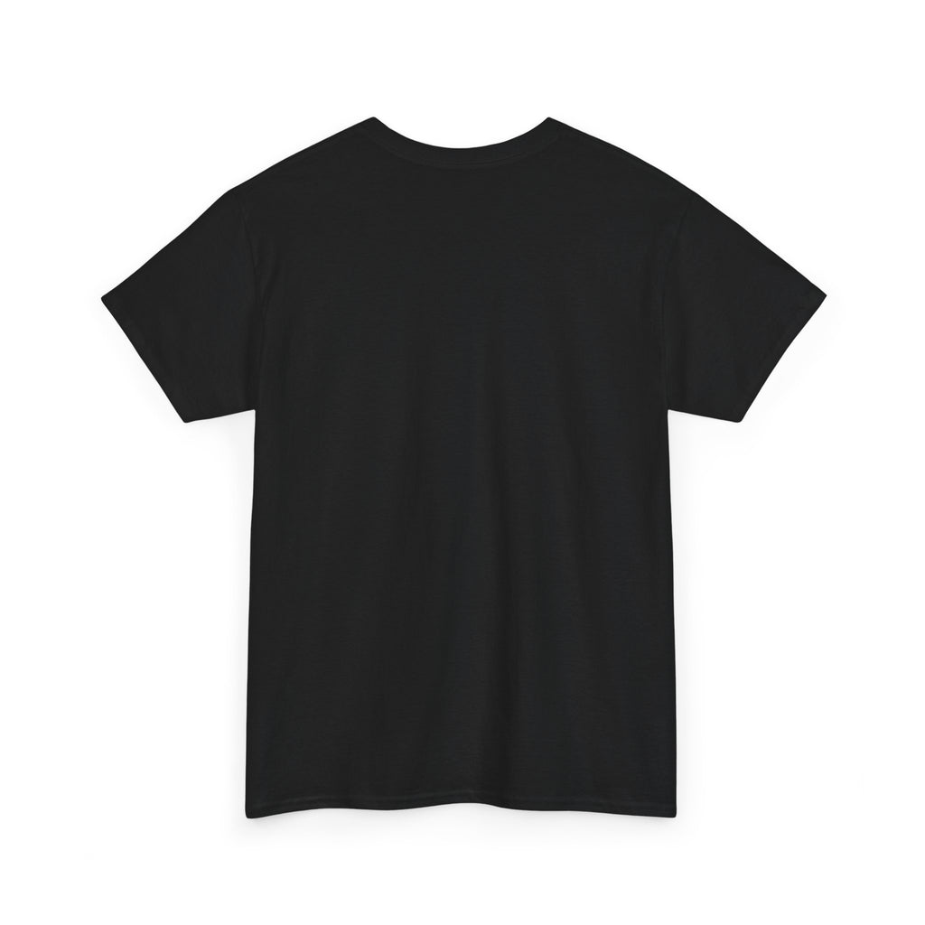 Ghost Cartoon Halloween T‑Shirt — Cute Spooky Ghost with Bats & Cobwebs
