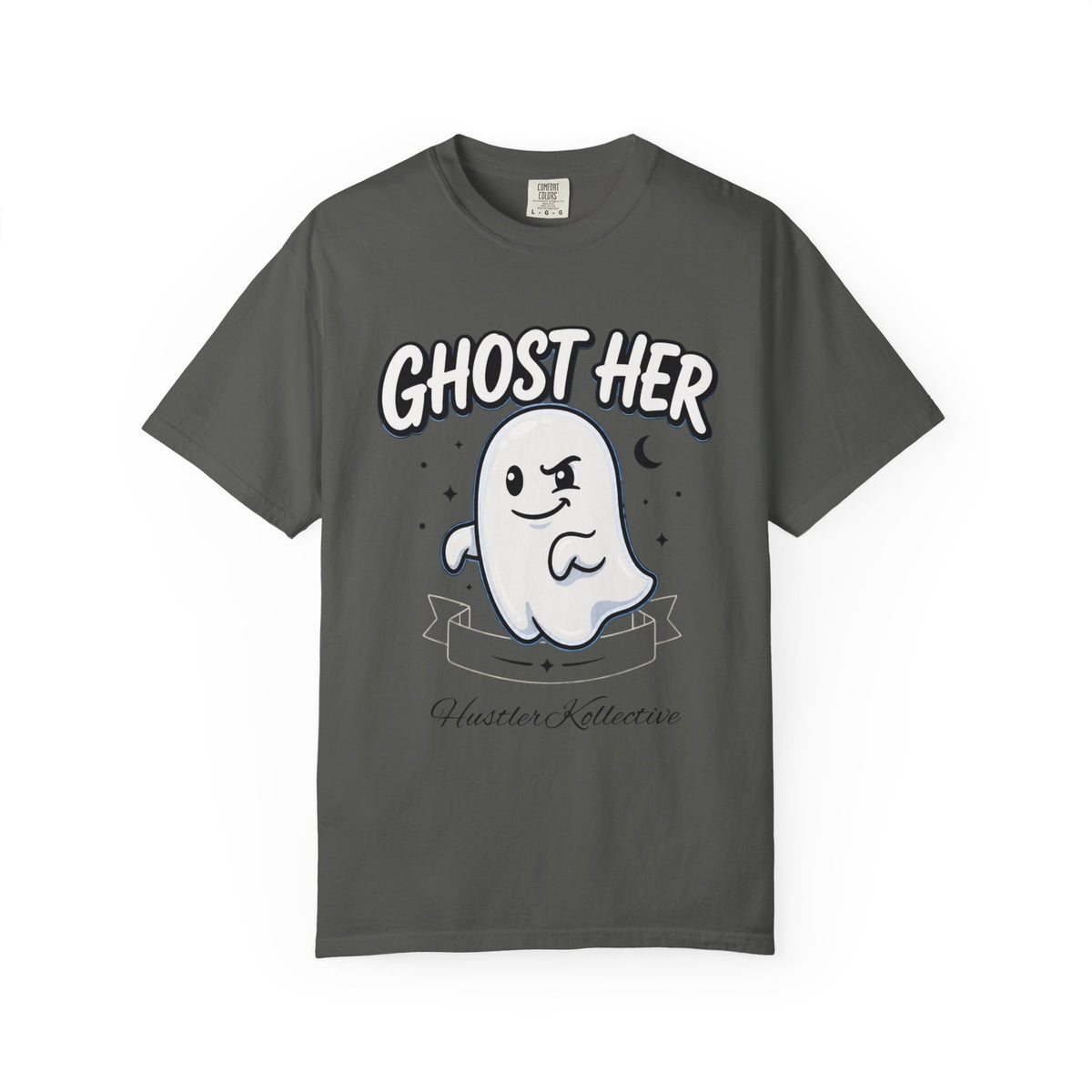 Ghost Her Graphic T-Shirt — Playful Halloween Tee