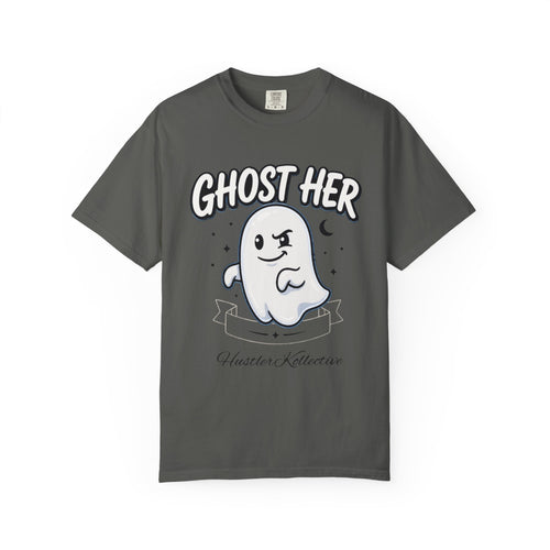 Ghost Her Graphic T-Shirt — Playful Halloween Tee