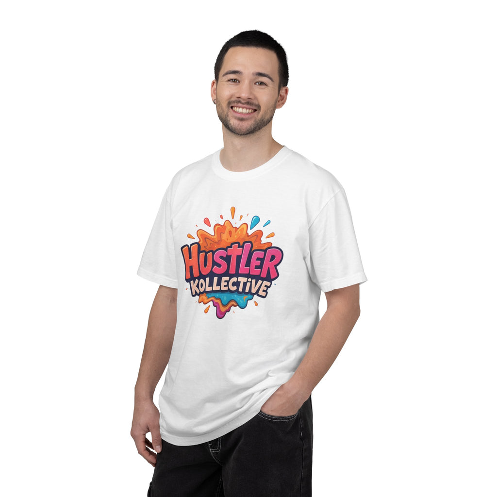 Hustler Kollective T-Shirt — Colorful Splash Logo Tee